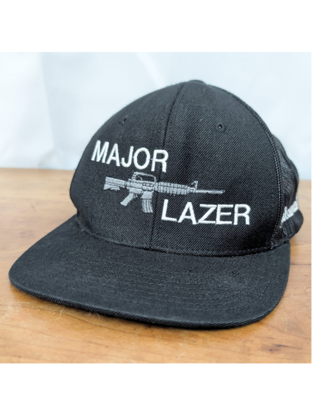 Major Lazer Ar-15 Black Snapback Trucker Hat